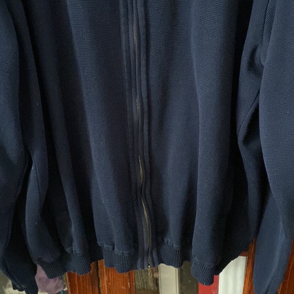 ST Croix Merino Wool Cardigan with Two-way Zipper in Contemporary Fit - Picture 5 of 17